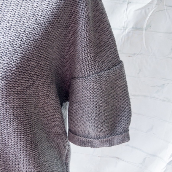 ELK The Label Short Sleeve Chunky Knit Wool Knit Dress/Sweater S/M - Picture 9 of 17